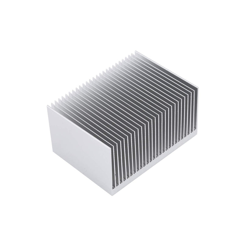 Awxlumv Large Aluminum Heatsink 4.72" x2.71" x 1.41" / 120 x 69 x 36mm Heat Sinks Cooling 27 Fin Radiator for IC Module, PC Computer, Led, PCB 120x69x36mm Silver