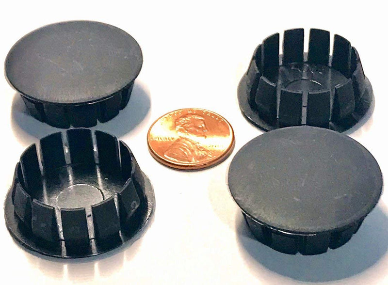 (Pack of 15) Body Floor Drain Plugs 1" for Jeep Wrangler YJ n CJ 1987 through 1995 | MPP 1605 | Made inUSA | Black Nylon Plastic Multi Step Flush Mount.