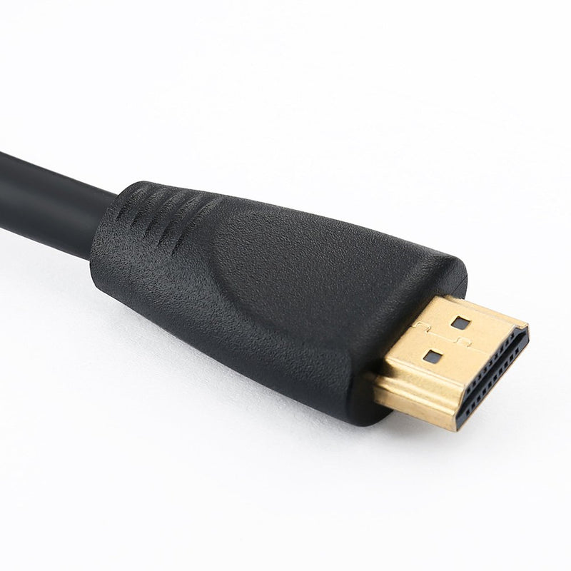 DTECH 3ft DisplayPort to HDMI Cable with Gold Plated Connector - Black