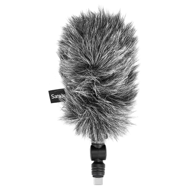 Saramonic Unidirectional Micro-Shotgun Microphone with USB-C Output for Android Smartphones or Tablets, and iPad Pro or iPad Air (SmartMic5 UC), SMARTMIC5UC