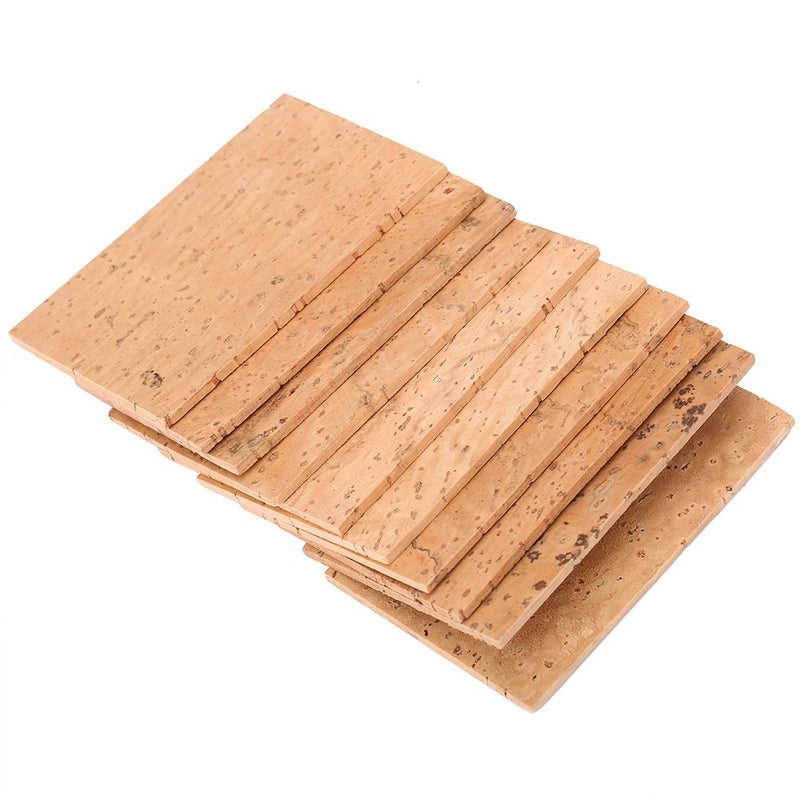 [AUSTRALIA] - Woodwind Sax Sheet Cork, 10pcs Saxophone Neck Cork Sax Neck Joint Cork Cork for Alto Sax Instrument Accessory 