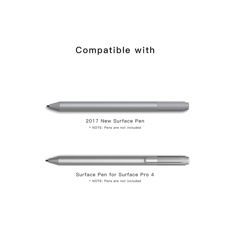Alexandra Original Surface Pen Tips Replacement (3 × HB, Default Tip) for 2017 Microsoft Surface Pen( Model 1776), Surface Pro 4 Pen