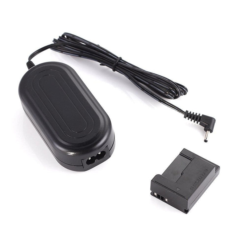 Coolbuy112 Camera AC Power Adapter with DC Coupler Cable Kit for Canon PowerShot G10 G11 G12 SX30 is NB-7L - Replacement for ACK-DC50