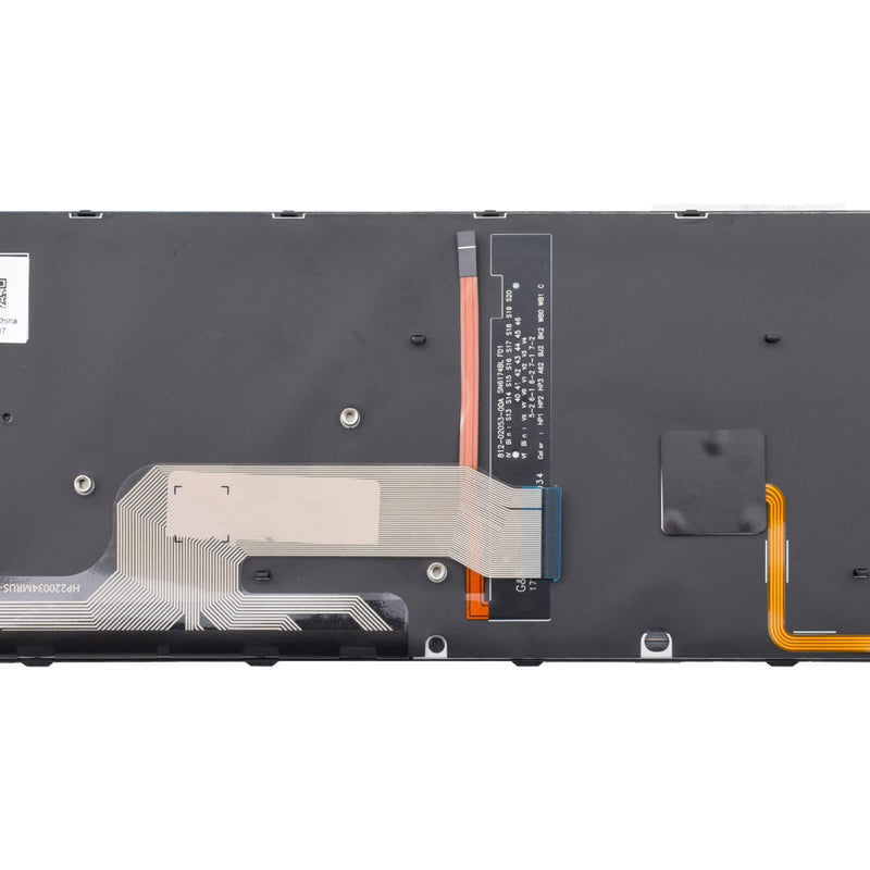 SUNMALL Replacement Keyboard with Backlit Compatible with HP ZBOOK 15 G5, 15 G6, ZBOOK 17 G5, 17 G6 (Doe Not Fit for Zbook 15U G5 Series) L12765-001 L28407-001 L29635-001
