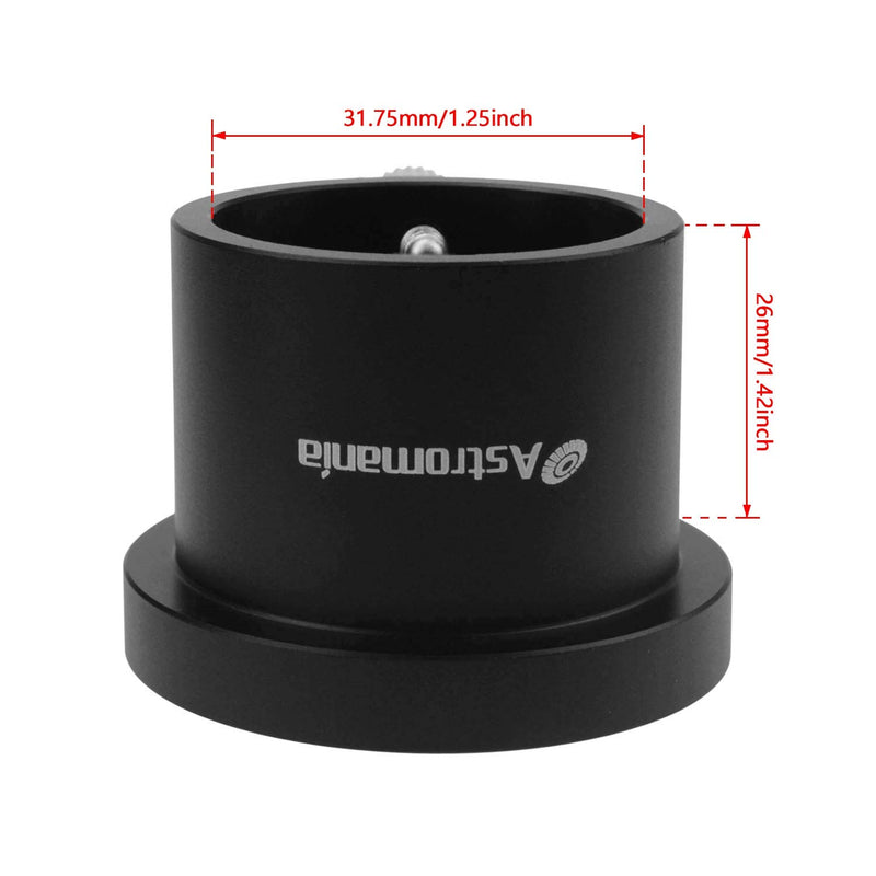 Astromania M42X0.75 Female Thread to 1.25" Adapter - Connecting to a Filter Wheel, to Another Adapter with T-2 Thread, with an Off-axis Guider for Astrophotography or Visual observing