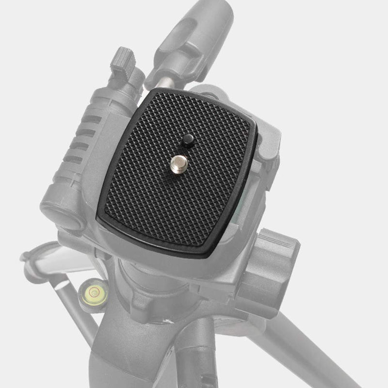 VBESTLIFE Camera Quick Release Plate QR Plate Tripod Mount Head for Yunteng VCT668 ST6/Camera Mount Bayonet 35x35mm Universal Mount