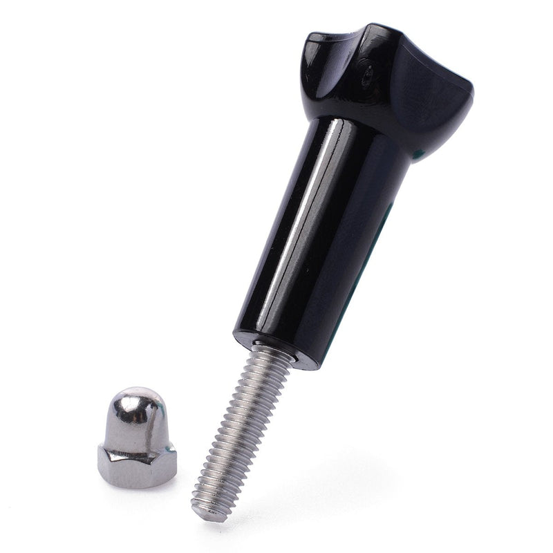 [AUSTRALIA] - QKOO 3X Quick Release Buckle Clip Basic Mount +2X Vertical Surface J-Hook Buckle Mount Base +3X Thumb Screw for GoPro Hero 10 9 8 7 6 5 4 3 Session MAX 2018, AKASO, SJCAM, Xiaomi Yi Action Cameras 