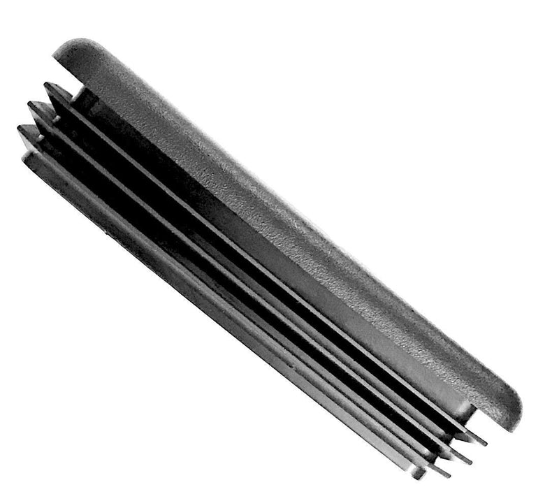 SB Distribution Ltd. SBDs (Pack of 2) 5 Inch x 2 OD Rectangular RER-2X5-10-14 Genuine CAPLUGS USA Make (125 50 mm) 10-14Ga | Hole Size (ID) L 4.74 - 4.83 W 1.74 1.83 LDPE Plugs WFlex Ridges. Black