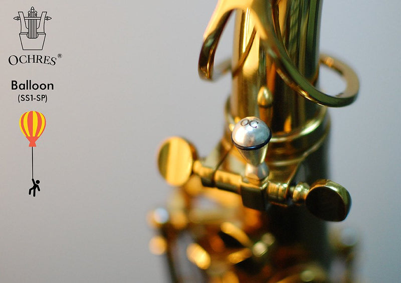 Ochres Music SS1-SP BALLOON Saxophone Sonar Screw Silver Plated