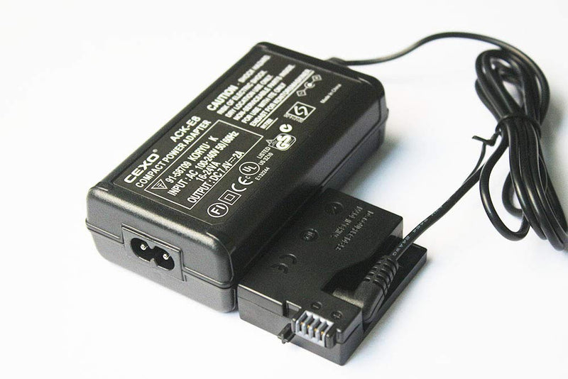 [AUSTRALIA] - CEXO ACK-E8 AC Power Adapter Charger Kit, for DR-E8 DC Coupler (Canon LP-E8 Replacement) for Canon EOS Rebel 700D 650D 600D 550D T5i T4i T3i T2i Kiss X6 Kiss X5 Kiss X4 DSLR Cameras 