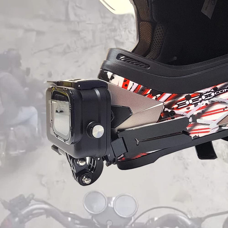 Etomato Universal Motorcycle Helmet Chin Mount Kit for GoPro and Other Sports Action Cameras