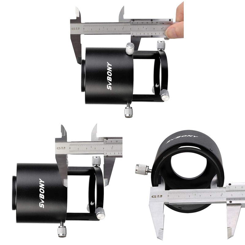 SVBONY SV123 Spotting Scope Adapter for Camera Connect to Spotting Scope Fits SV46 Spotting Scope and Eyepiece Outer Diameter 49mm to 58mm