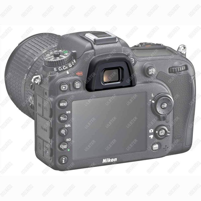 [AUSTRALIA] - ULBTER Eyepiece Eyecup Eye Cup DK-23 for Nikon D7100 D7200 D7000 D750 D610 D600 D300 D300S Camera Viewfinder Eyepiece Cover & Hot Shoe Cover -(2+2 Pack) 