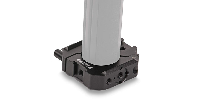 Tilta Handheld Gimbal Tripod Clamp | Compatible with DJI RS2 and RSC2, Extended Grip | Mount Accessories via Cold Shoe, NATO Rail, and Threads | TGA-TMC