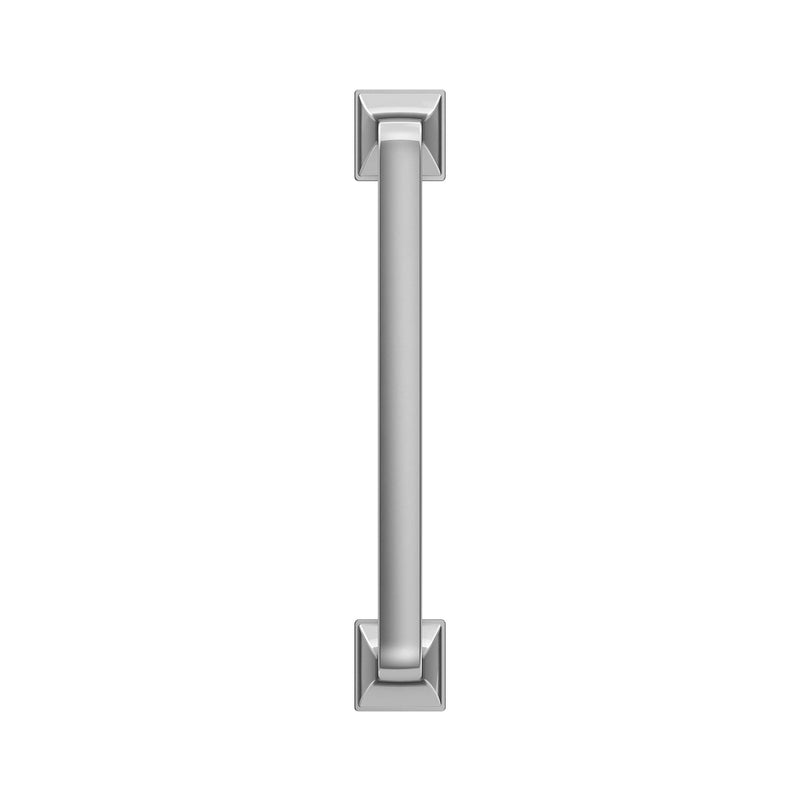Amerock | Cabinet Pull | Polished Chrome | 5-1/16 inch (128 mm) Center-to-Center | Ville | 1 Pack | Drawer Pull | Cabinet Handle | Cabinet Hardware 5-1/16 in. Center-to-Center