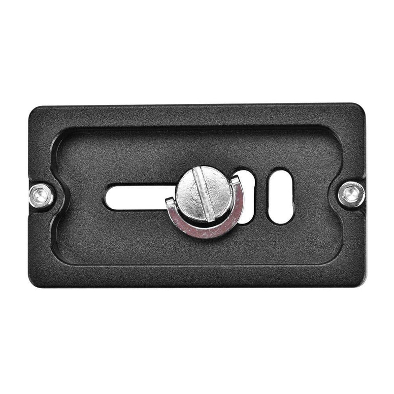 V BESTLIFE Aluminum Alloy Quick Release Plate with 1/4inch Screw Mount for Arca Benro Monopod Tripod Ball Head SLR Camera, Black(PU70)