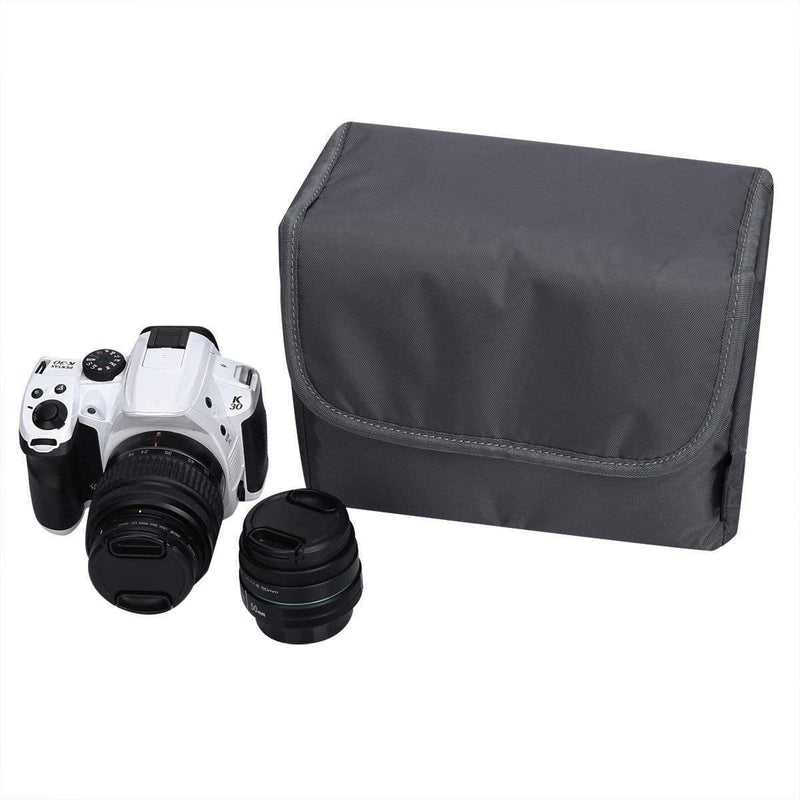S-ZONE Water Resistant DSLR SLR Camera Insert Bag Inner Case Bag(Large) 12'' x 9'' x 5''