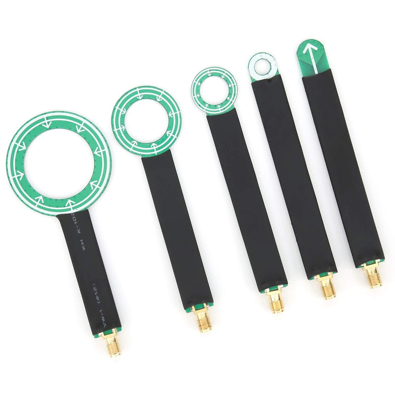 Jeanoko 5pcs Accurate PCB Near Field Probe EMC EMI Electronic Component Tool Accessory Detector Radiation Magnetic Field Antenna Inspection