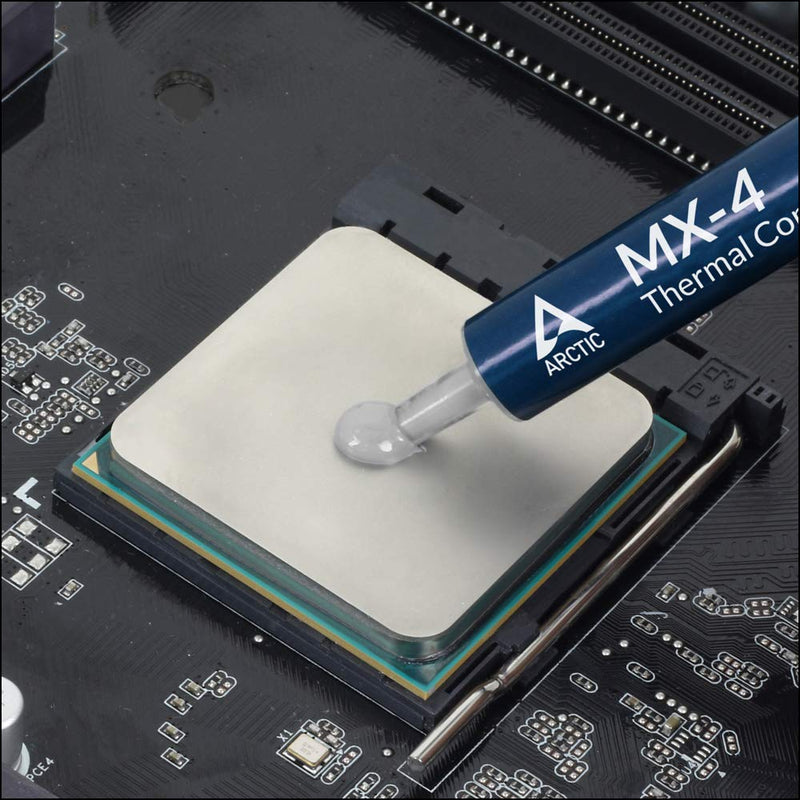 ARCTIC MX-4 (incl. Spatula, 8 Grams) - Thermal Compound Paste, Carbon Based High Performance, Heatsink Paste, Thermal Compound CPU for All Coolers, Thermal Interface Material 8 g (incl. Spatula)