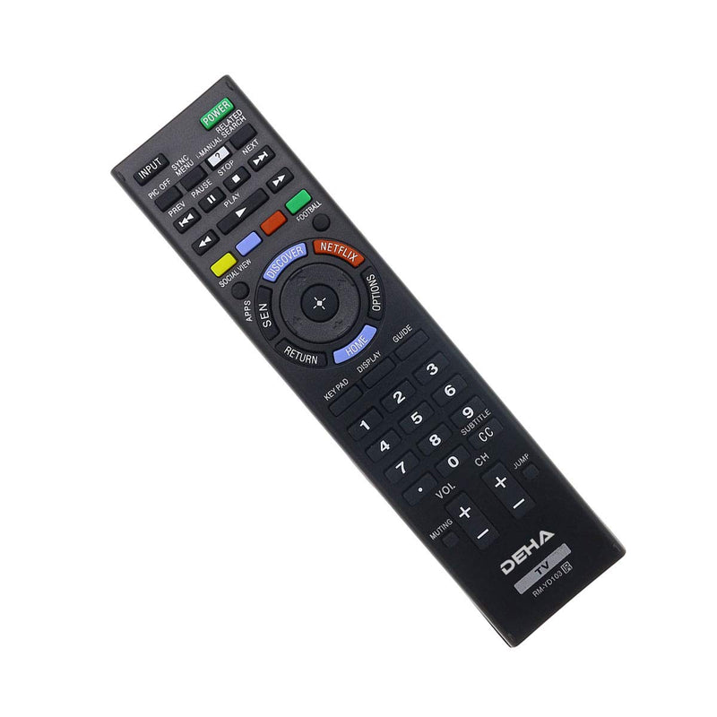 DEHA Compatible with RM-YD103 Remote Control for Sony RMYD103 TV Remote Control