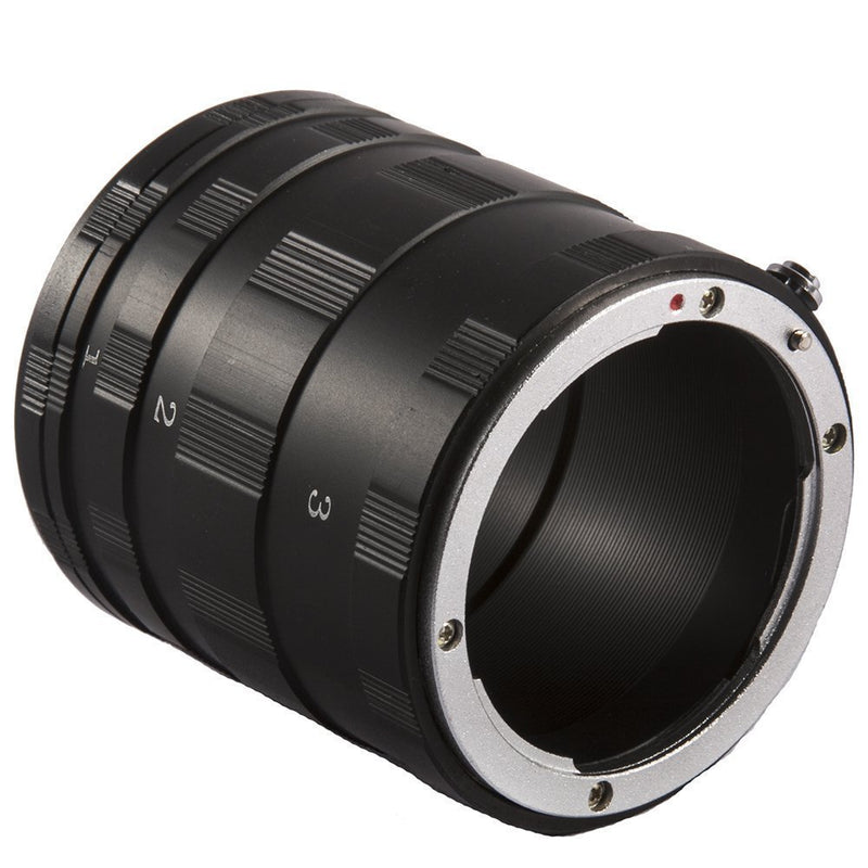Mcoplus Manual Macro Extension Tube Metal Adapter Set for Nikon DSLR Cameras