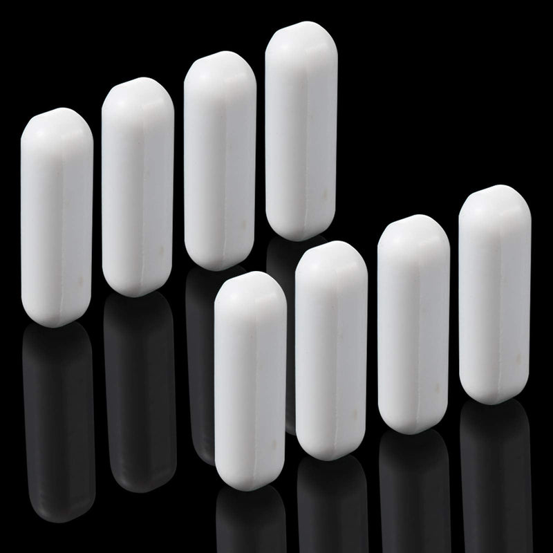 [AUSTRALIA] - PTFE Magnetic Stirrer Mixer Stir Bar, White Color, Stir Rod Magnetic, Laboratory Bar, Stir Plate Bar, Stir Plate Magnet Stick (36 Pieces,35 mm/ 1.38 Inch) 36 35 mm/ 1.38 Inch 