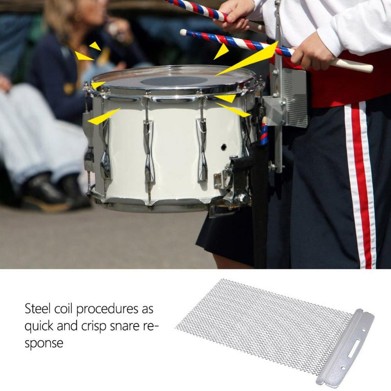 [AUSTRALIA] - Half Design Snare Drum Wire, Steel Half Design Drum Wire for Children Snare Drum Cajon Box Drum (30 Strand) 