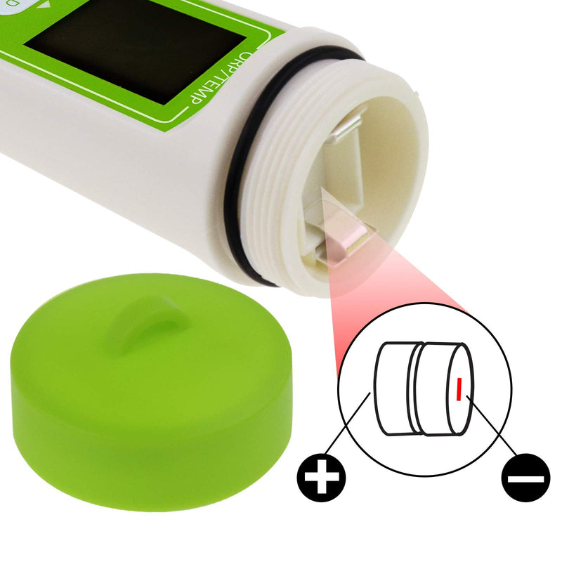Digital ORP Meter with Automatic Calibration & ORP Buffer Powder (ORP Meter)