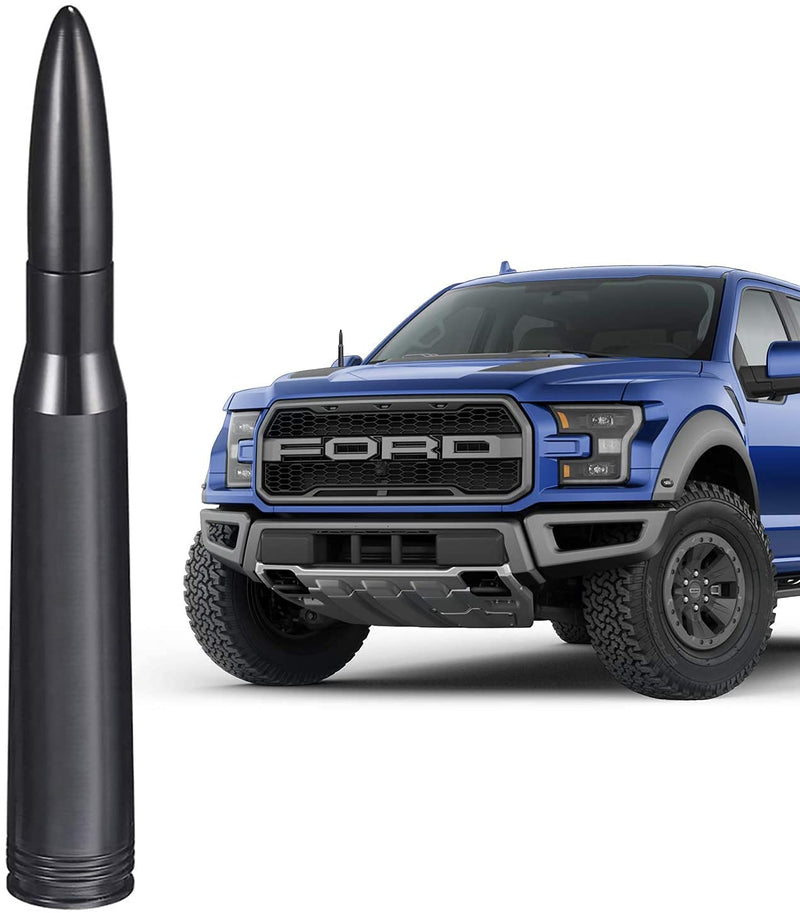 Bingfu Car Truck Bullet Antenna Mast Vehicle Antenna Replacement for Ford F Series F150 Raptor F250 F350 F450 Super Duty Ranger Explorer Dodge RAM 1500 2500 3500 Heavy Duty Classic Pickup Trucks