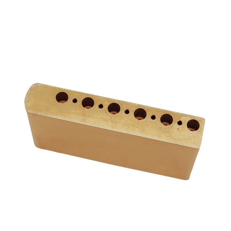 Musiclily Ultra 10.5mm Full Brass 40mm Tremolo Block for China and Indonesia made Squier Standard Series or other Import Electric Guitar