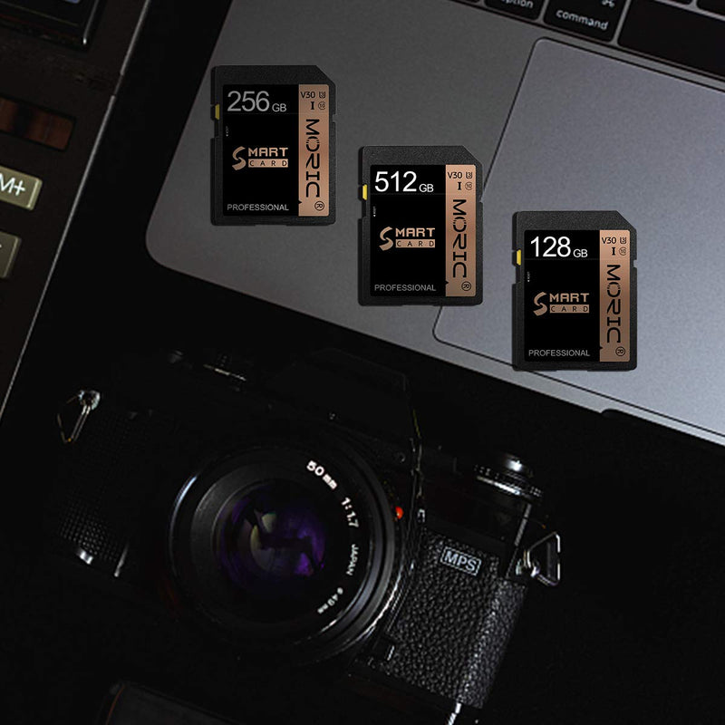 512GB SD Card Flash Memory SD Card Class 10 High Speed Security Memory Card for Vloggers, Filmmakers, Photographers and Other Card Devices(512GB)
