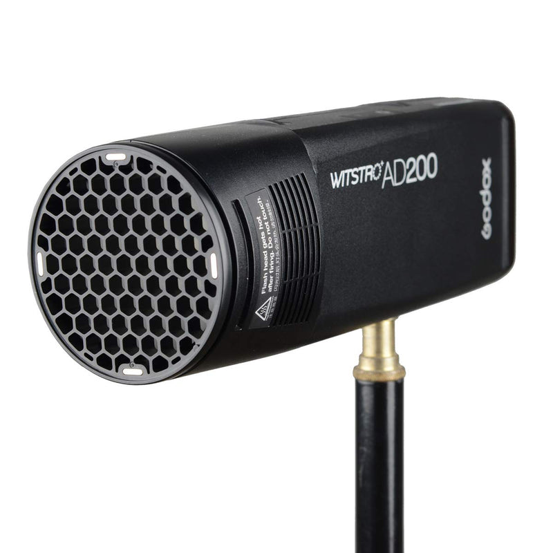 Godox AK-R15 Honey Comb Grid, Compatible with Godox V1 Flash Series, V1-S, V1-C, V-1N, use with Godox H200R Round Flash Head, AD200 Pro, AD200