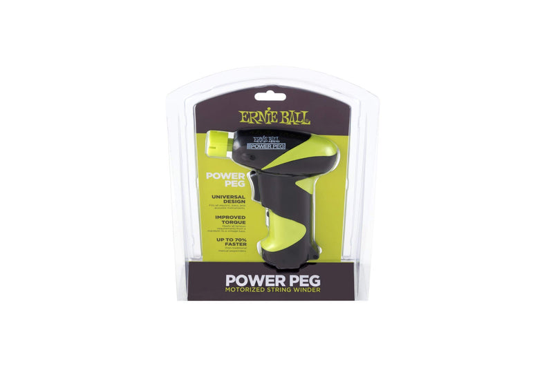 Ernie Ball P04118 Power Peg, Green/Black, 10.5 in*8.0 in*2.5 in