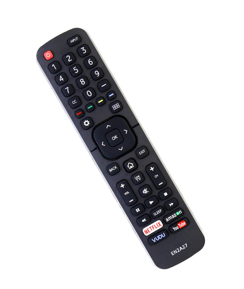 New EN2A27 EN2A27S Replace Remote fit for Hisense Smart TV 55H6B 50H7GB 50CU6000 50H5C 50H6C 50H7C 50H7GB1 50H8C 55H5C 55H7B 55H7C 55H8C 55H9B2 65CU6200 65H10B 40H5C 43H5C 43H7C 65H8C 43H8C 60H8C