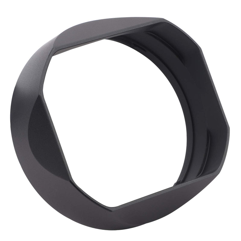 Haoge LH-OP17 Square Metal Lens Hood Shade with Metal Cap Set for Olympus M.ZUIKO ED 17mm f/1.2 PRO Lens 17MM F1.2