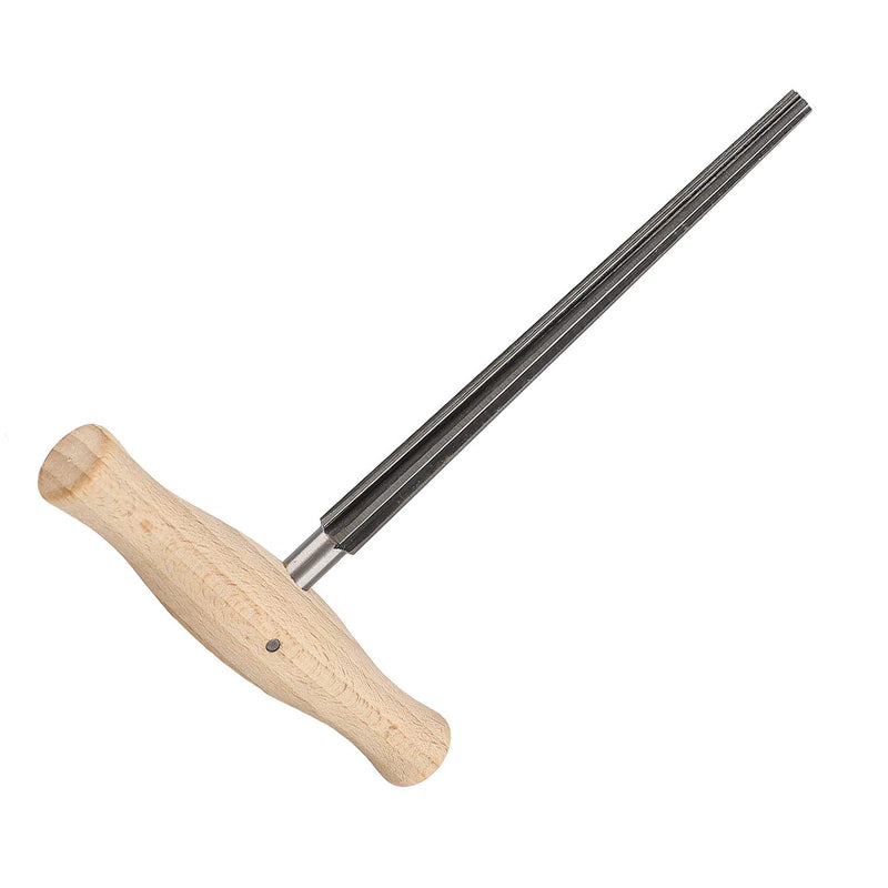 3/4 4/4 Violin Peg Hole Reamer 1:30 Taper Reamer with Wood Handle for 3/4 4/4 Violins Luthier Tool