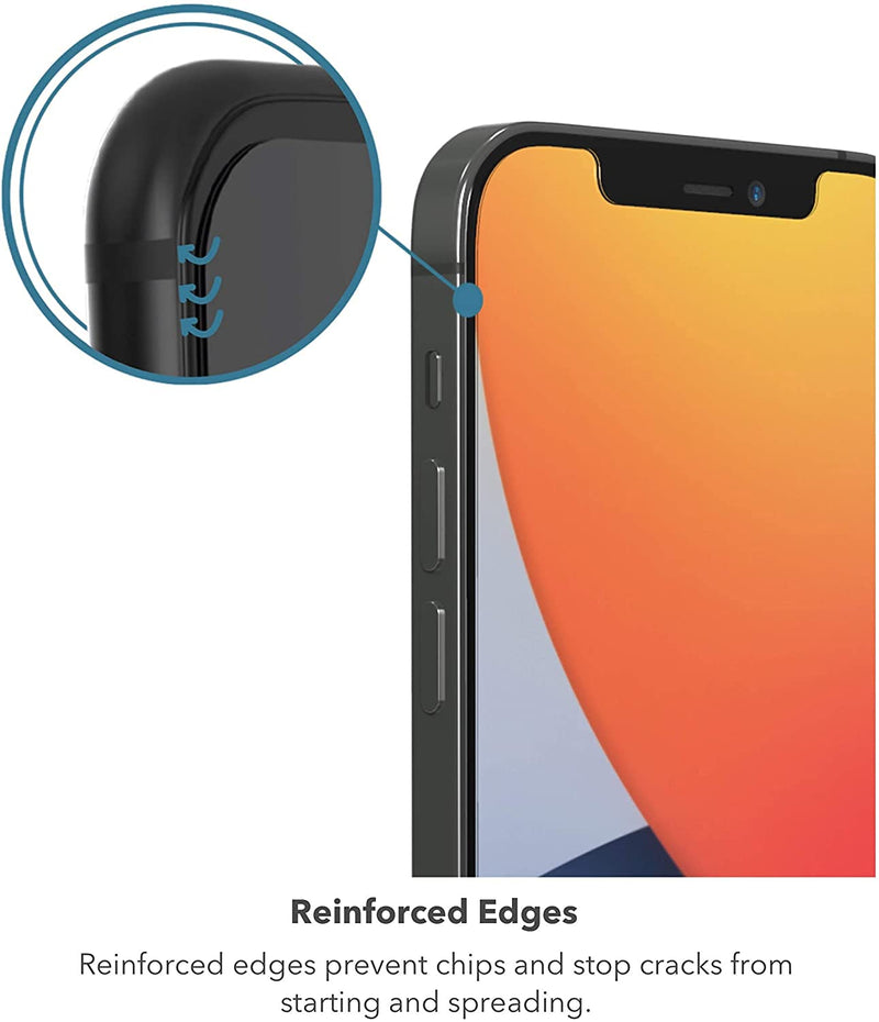 ZAGG InvisibleShield Glass Elite+ Screen Protector for iPhone 11 and iPhone XR ‚Äì Anti-Microbial Technology, Smudge-Free, Extreme Shatter, Impact and Scratch Protection