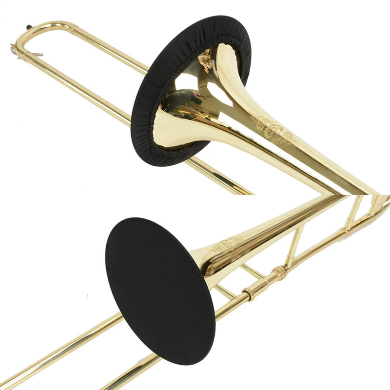 trombone cover(7.48-9 inch) Instrument Bell Covers Saxophone brass Bell Cover Music Instrument Cleaning and Care Product Cover for trombone 19-23cm/7.48-9 inch E/trombone