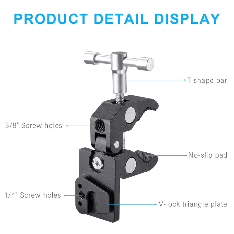 Fomito V-Lock (Male) Clamp Release Plate for V-Mount Power Adapter