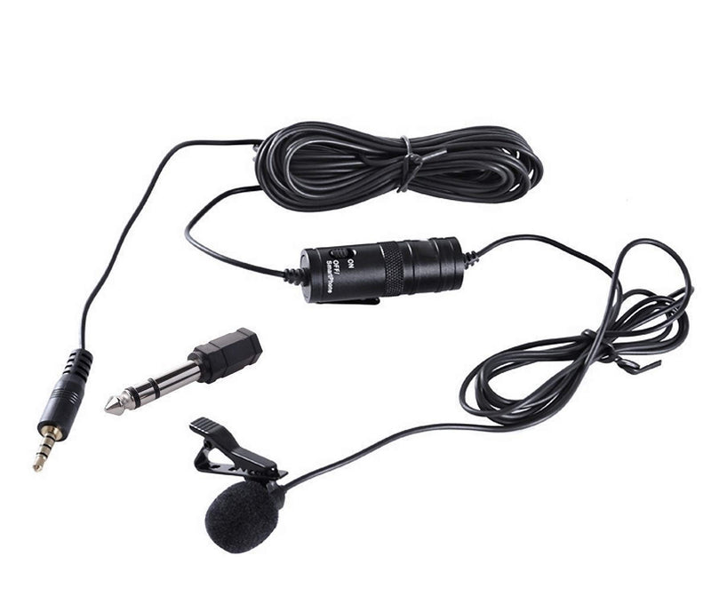 [AUSTRALIA] - Boya M1 Lavalier Microphone Lapel Clip-on Microphone, Omnidirectional Electret Condenser Mic, TRRS 3.5mm Jack, 6.7 Meter Extreme-Long Cable, for Smartphones, DSLR, Camcorders 