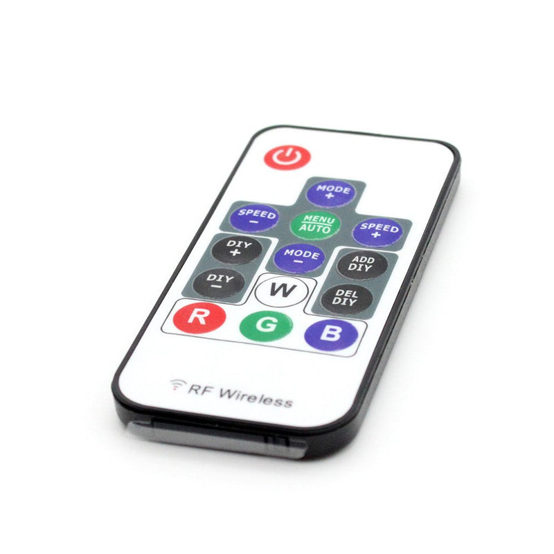 [AUSTRALIA] - RGBZONE DC 5-24V Mini 14 Key RF Remote Controller for WS2811 WS2812B Dream Color LED Strip Light 