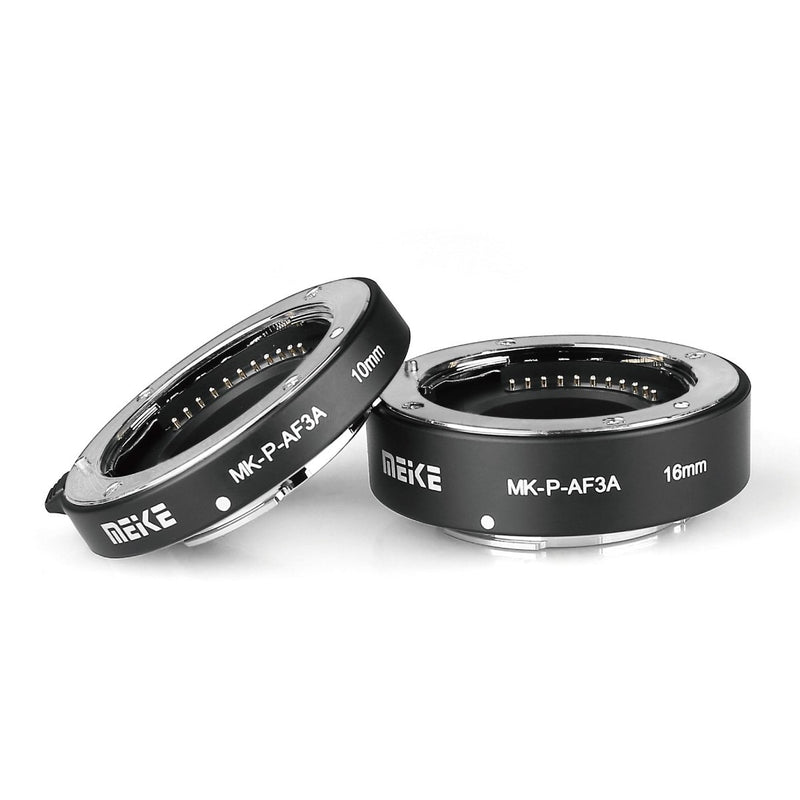 MEIKE MK-P-AF3A Automatic Extension Tube for Olympus Panasonic Micro Four Thirds M4/3 System Camera Lenses 10MM 16MM (Metal Auto Focus Plastic Body)