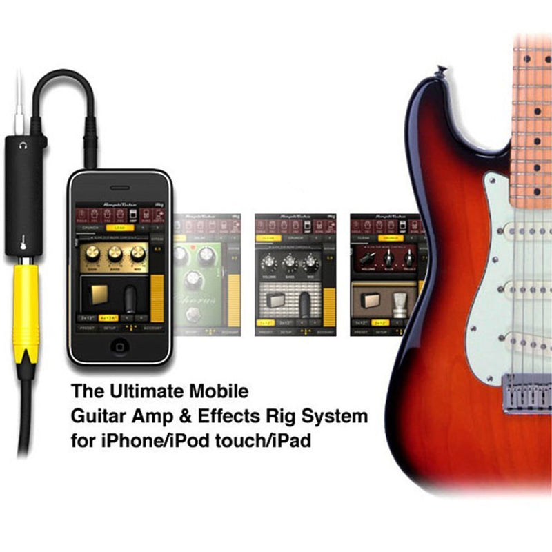 [AUSTRALIA] - Guitar Effects Interface Adapter Converter Link for iPhone,iPad,iPod Touch 