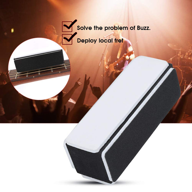 Great workmanship Luthier Tool, Fingerboard Polishing Block, Anti-Slip pp ribbon comfortable Musical Instrument Accessories Guitar bass for home electric guitar
