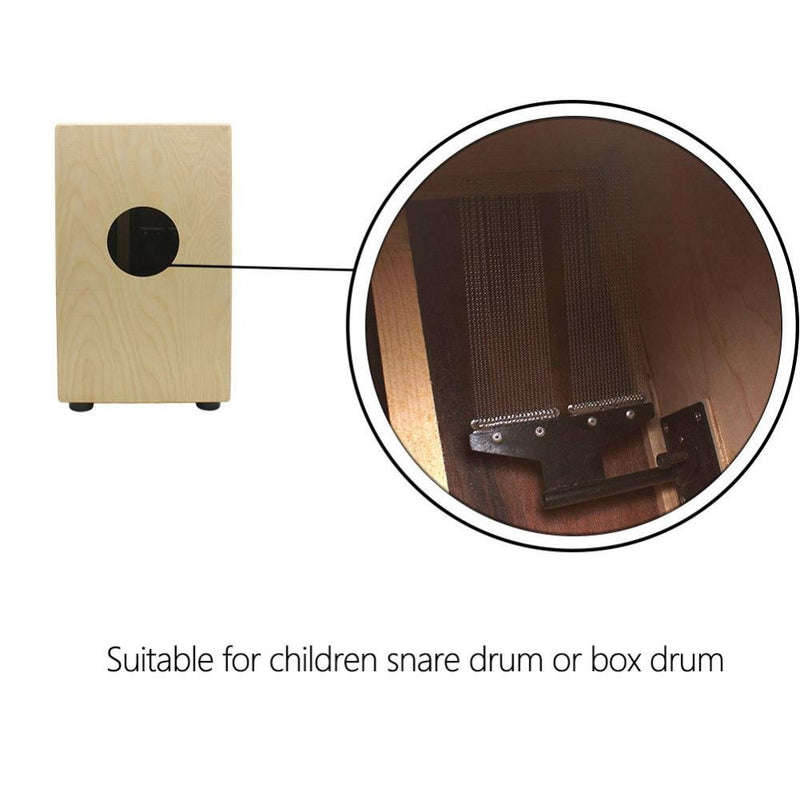 Half Design Snare Drum Wire, Steel Half Design Drum Wire for Children Snare Drum Cajon Box Drum 20 Strand