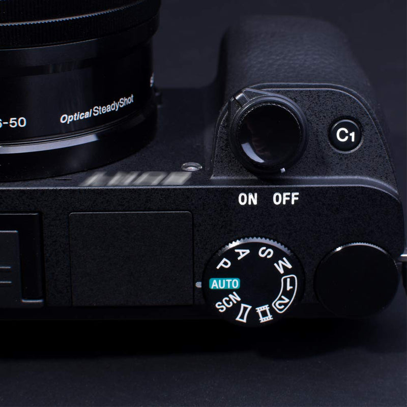VKO Camera Soft Release Shutter Button Cap Compatible with Fujifilm Fuji GFX 50S 50R X-H1 X-T1 X-T200 X-T100 XF10 X-A7 X-A5 X-A20 X70 Flat Surface Shutter Button Cameras Black(2 Pack)