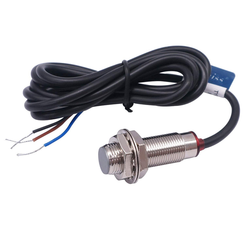 3 Pack NJK-5002C 10mm Hall Effect Switch Proximity Effect Sensor Inductive Switch NPN NO Normally Open with Magnet DC5-30V