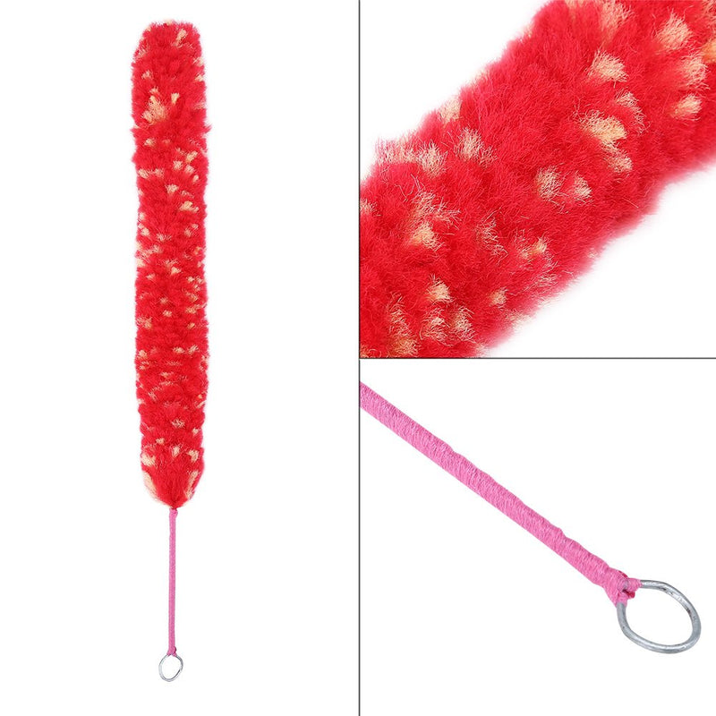 Flute Cleaning Brush, Red Nylon Flute Cleaning Swab Brush Moisture Cleaner Music Instrument Parts, Flute Cleaner