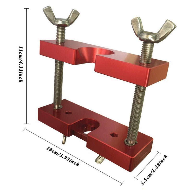M Y Fly Young Mouthpiece Puller Tool The Brass-wind Instrument Mouthpiece Puller Remover Adjustable Professional 3.94 x 4.33 inch Multicolor (Red) Red