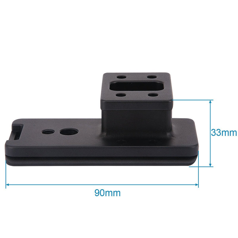Haoge LF-C223 Lens Collar Replacement Foot Tripod Mount Ring for Canon EF 300mm f2.8L is II USM and EF 400mm f4 DO is II USM Lens Built-in Arca Type Quick Release Plate